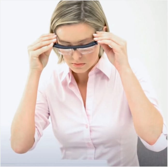 how to use NexOptrics Adjustable Glasses