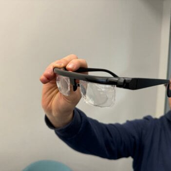 NexOptrics Adjustable Glasses user James S.