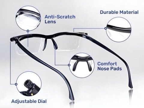 NexOptrics Adjustable Glasses
